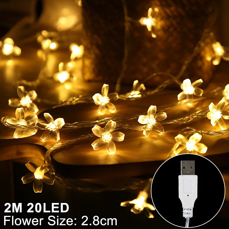 Snowflake LED Light Christmas Decorations