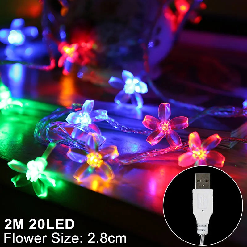 Snowflake LED Light Christmas Decorations