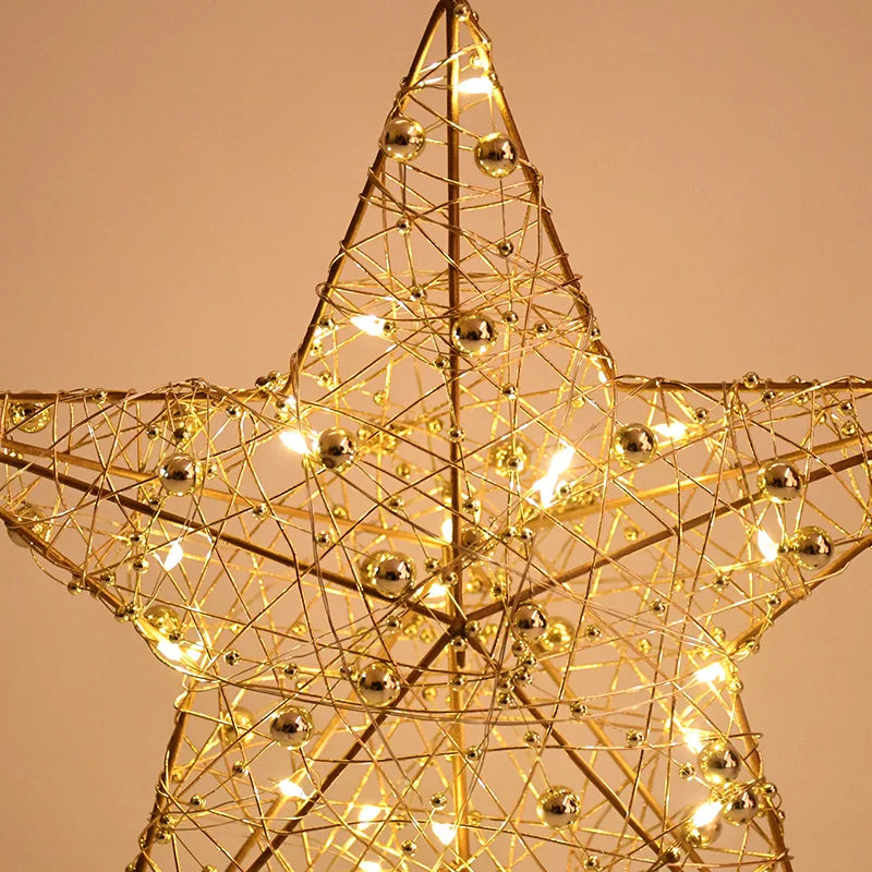 LED Light Christmas Tree Star Topper