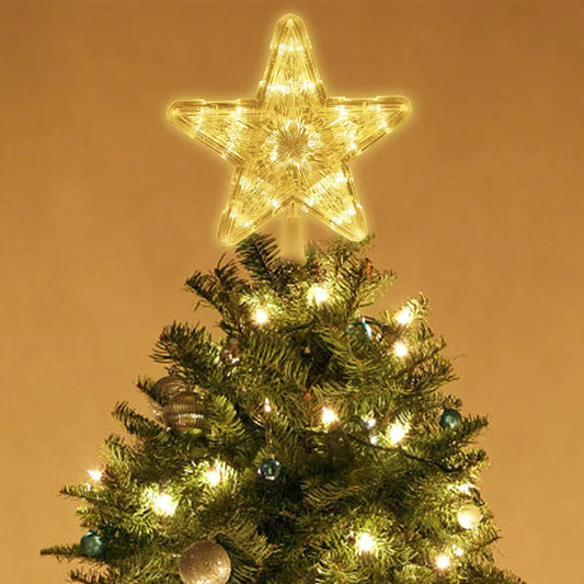 Christmas Tree Top Star LED Light