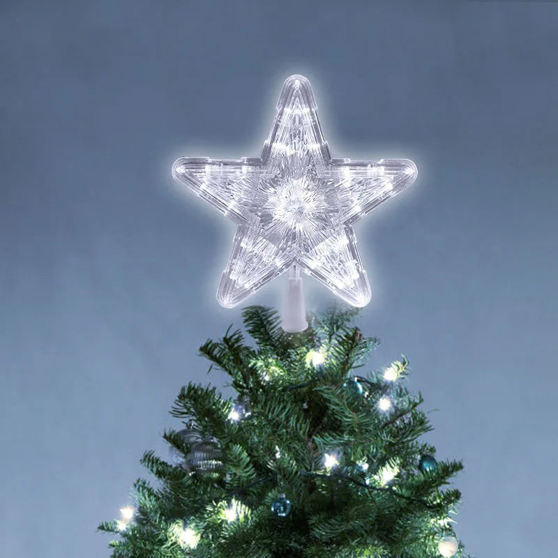 Christmas Tree Top Star LED Light