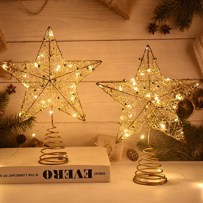 LED Light Christmas Tree Star Topper