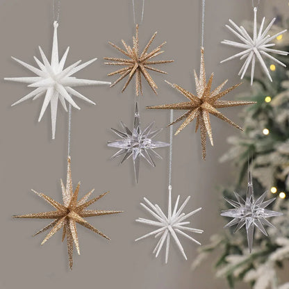 Christmas Exploding Star Hanging Ornament