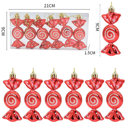 Christmas Candy Pendant Xmas Tree Hanging Ornaments