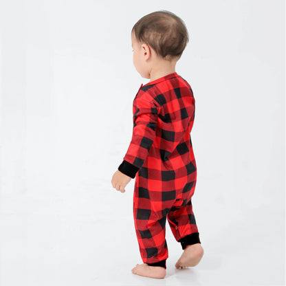 2025 New Christmas Family Pajamas Set Cartoon Print