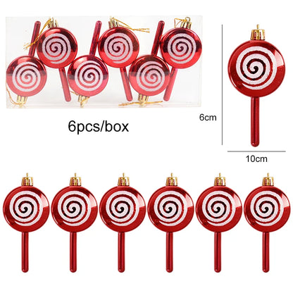 Christmas Candy Pendant Xmas Tree Hanging Ornaments
