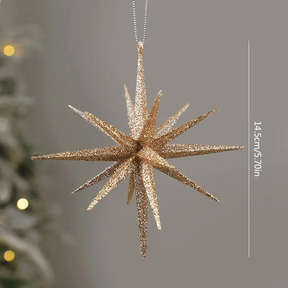 Christmas Exploding Star Hanging Ornament