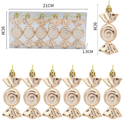 Christmas Candy Pendant Xmas Tree Hanging Ornaments