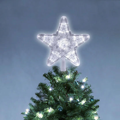 Christmas Tree Top Star LED Light